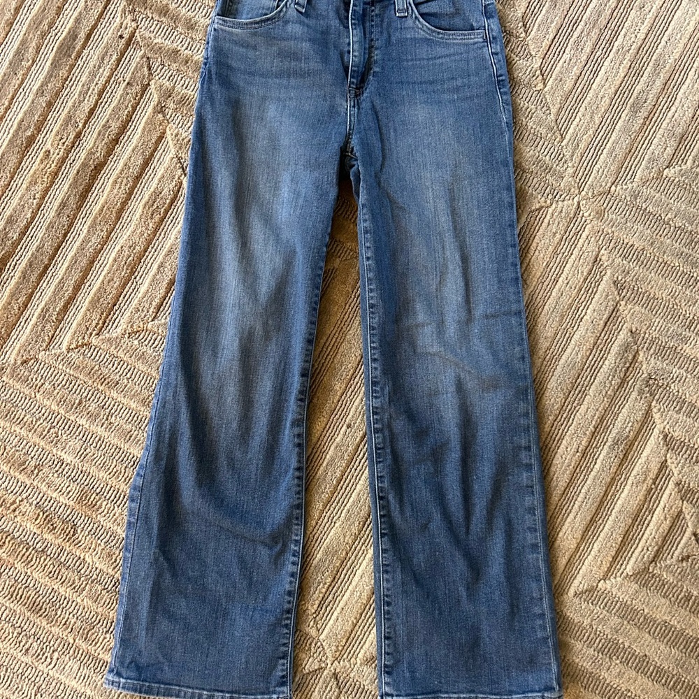Hudson Jeans Classic Blue Wide Leg Women's Jeans